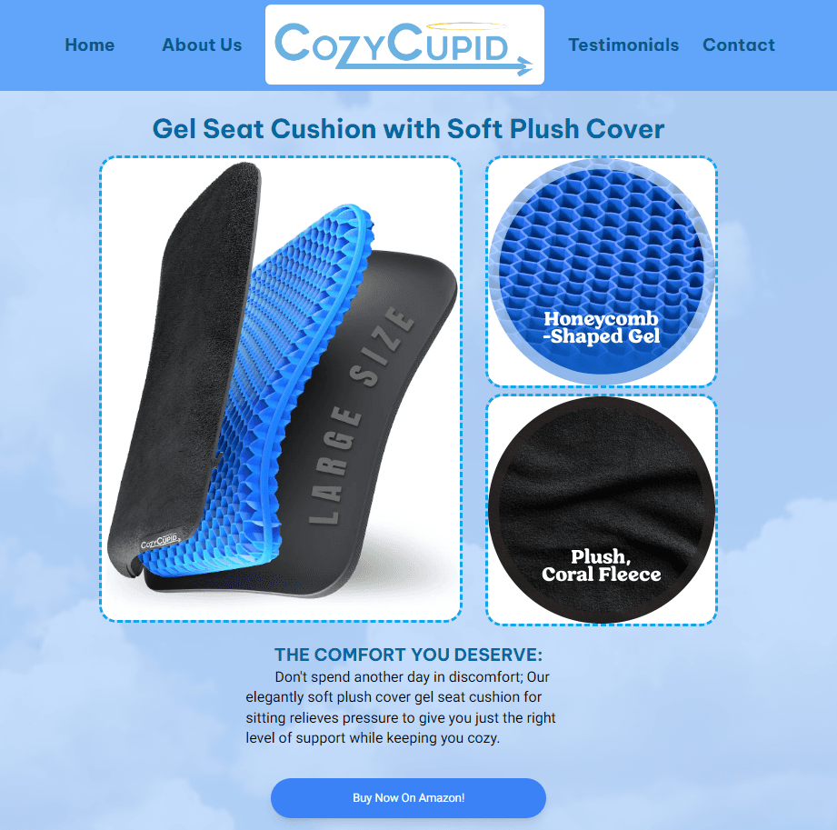 CozyCupid Website